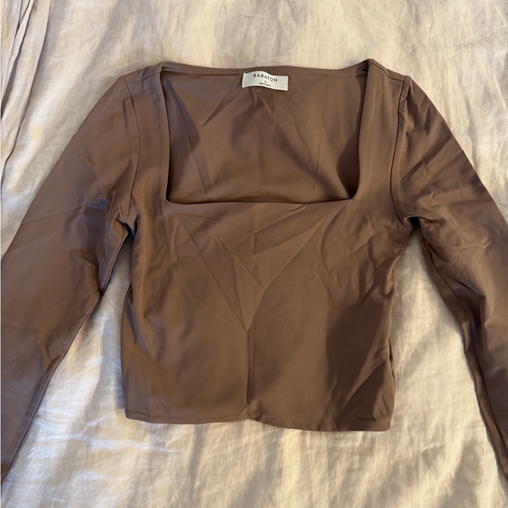 Aritzia Babaton Contour Square Neck Top